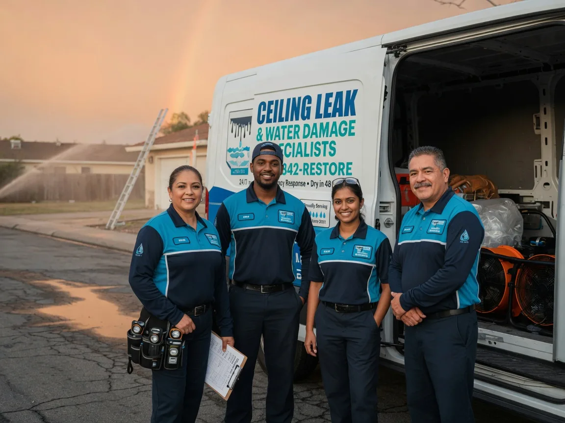 Ceiling Leak Cleanup company in Salton City, CA
